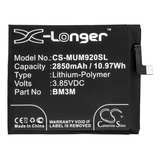 Batería Para Xiaomi Mi 9se, Bm3m, 2850mah, Tecnobattery