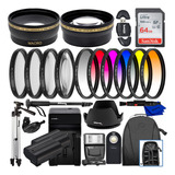 Ultimaxx Kit De Accesorios De 2.638 in Para Nikon D850, D8.