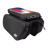 Bolsa De Celular Com Alforge D/ Quadro Bike Roswheel 1,5l