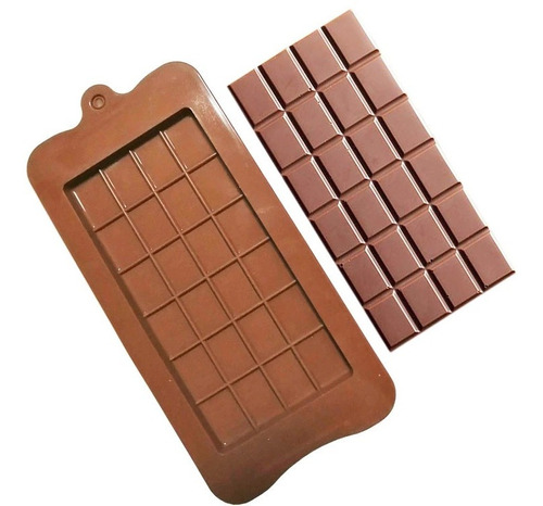 Moldes Silicona Tableta De Chocolate 24 Cavidades 