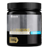 L-leucine 200g Leucina Sabor Laranja - Growth supplements