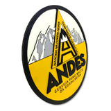 Placa Decorativa Cerveja Andes 3d Relevo Bar Decoração P351
