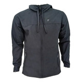 Campera Rompeviento Radikal Moto Boxes Negra Avant 