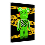 Cuadro Moderno Kaws Off White 2 Recamara, Oficina | 90x140