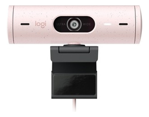 Camara Web Logitech Brio 500 Micrófono 1920x1080 Rosa