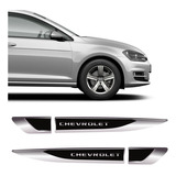Aplique Lateral Chevrolet Onix Prisma Cruze Emblema Cromado