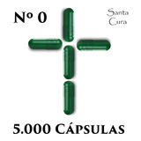 Cápsulas Vazias De Gelatina Verde Nº 0 - Lote Com 5.000