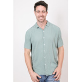 Camisa Cloqué Verde