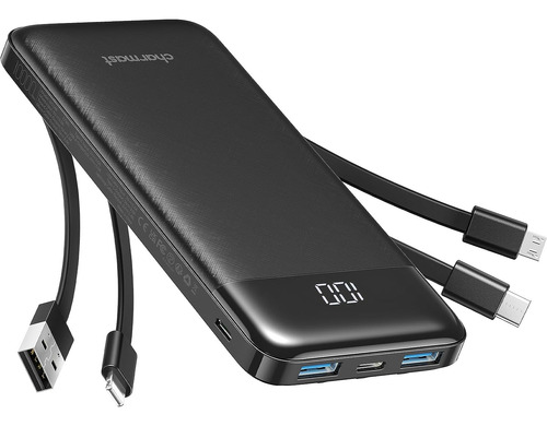 Cargador Portátil Charmast Powerbank Batería 10000 Usb-c Cab