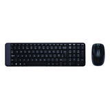 Kit De Teclado Y Mouse Inalámbrico Logitech Mk220