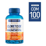 Suplemento Em Comprimidos Catarinense Pharma Cloreto De Magnésio Em Pote 100 Un