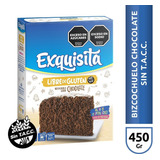 Bizcochuelo De Chocolate Exquisita Sin Tacc Mediano 450g