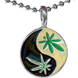 Marihuana Jewelry - Olla De Malezas Yin Yang Taoísta De Pelt