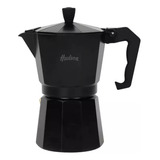 Cafetera Hudson 9 Pocillos Negra Apto Induccion Tipo Volturn