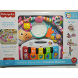 Gimnasio Deluxe Piano Pataditas Divertidas Rosa Fisher Price