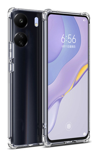 Capa Para Xiaomi Poco C65 Adsorvente Transparente