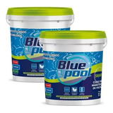 Kit 2 Cloro Para Piscina Bluepool Balde 7,5kg Fluidra Smart