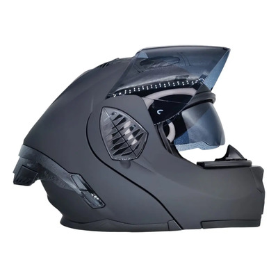 Casco Para Moto Xbull Sportek Pegasus 5041540v Color Negro Mate Talle Xl