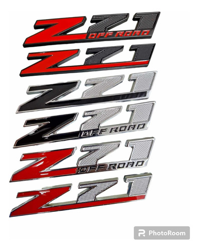 Emblema Z71 Parilla Para Cheyenne Colorado Silverad De Metal