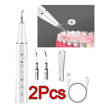 Limpiador Dental Ultrasónico Limpador Dentário De 2 Piezas