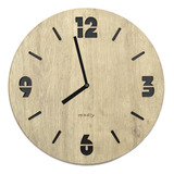 Reloj Madera De Pared - Lily - 45cm X 45cm