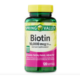 Biotina 10,000 Mcg X 120 Softgels - Unidad a $917