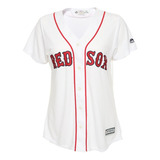 Jersey Majestic Dama Mlb Beisbol Boston Red Sox Medias Rojas