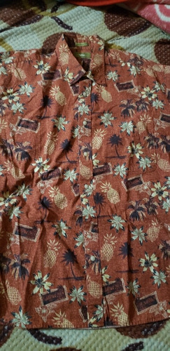 Camisa Hawaiana  Natural  Issue