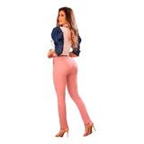 Pantalón Jean Bengalina Elegancia Bota Recta Sofisticada 3