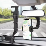 Soporte Celular P/auto Multifunción Para Espejo Retrovisor