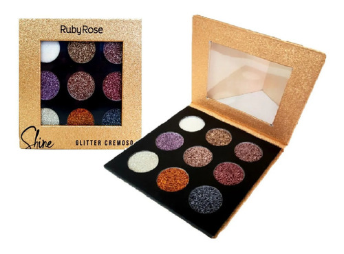 Paleta Shine Glitter Cream - g a $3589