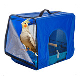 Bolsa Caixa De Transporte Aves Calopsita Periquito Papagaio