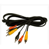 Cable Noganet De Audio 3 Rca A 3 Rca 1.8 Ac300
