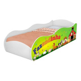 Mini Cama Infantil Carro Personagens Menino - Fazendinha