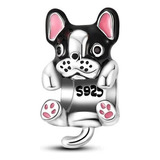 Dije Charm Pandora Bulldog Frances Perro Mascota Original
