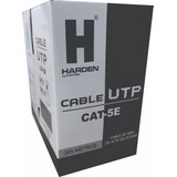 Cable De Red Cat 5 Harden Cat-5 Rollo 305 Metros Utp Bobina