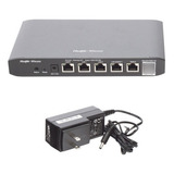 Router Administrable Cloud 3 Puertos Lan, 1 Wan, 1 Lan/wan Color Negro