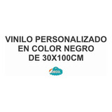 Vinilo Decorativo Logo Perzonalizado 30x100cm