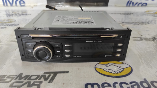 Rádio Citroen C3 2015 Cd Player/ Bluetooth Original Cx331