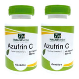 Azufrin : Azufre + Vita C  Nh 120 Capsulas 2x60 500mg. Acne 