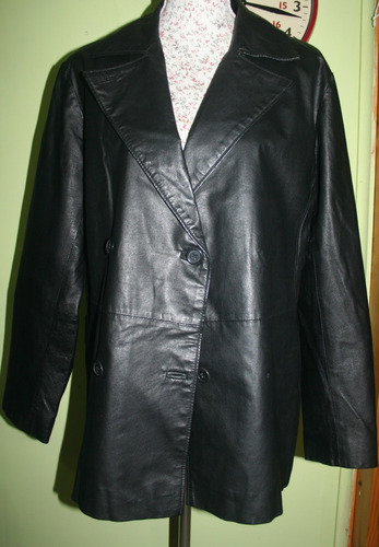 Chaqueta De Cuero Geeps Talla L