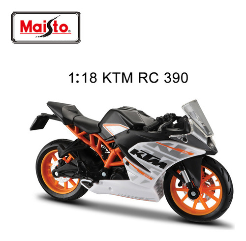 Miniatura De Motocross Maisto Ktm 690 Smc R De Metal 1/18 [u