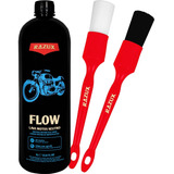 Shampoo Lava Motos Flow 1l Kit Pincéis Detalhamento Razux