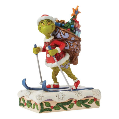 Figura Grinch Dr Seuss De Jim Shore, Enesco, Esquí Navideño | Envío gratis