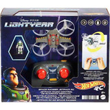Dron Hotwheels Lightyear Rc Luz Sonido Uso Interior Mattel