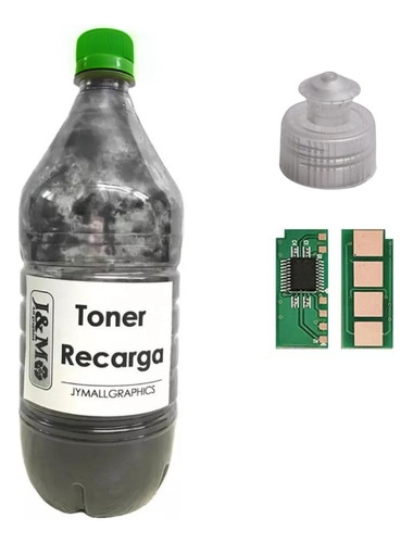  Recarga Toner Xerox Phaser 3020 3025 100gr + Chip 106r02773