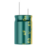 5x Pack Capacitores Electrolíticos 63v ( 220uf )