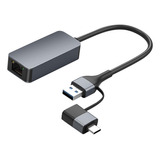 Adaptador Usb C A Ethernet, Adaptador Ethernet Gigabit Tipo