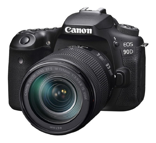 Camara Canon Eos 90d Lente 18-135mm Is Usm