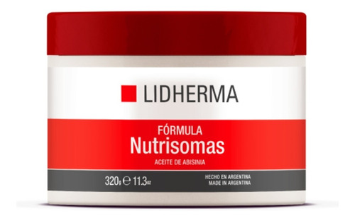 Nutrisomas X 320 Lidherma Crema Nutritiva Facial Hidratante